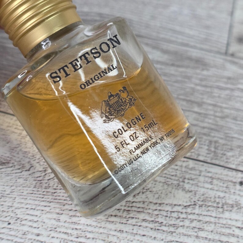 Lot 2 VTG Coty Stetson Fresh and Stetson Original scents Men cologne 0.5oz NWOB image 3