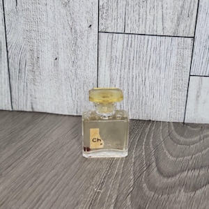 VTG Chanel no 5 Made in France Splash Perfume Glass Bottle Very Rare, Read Desc