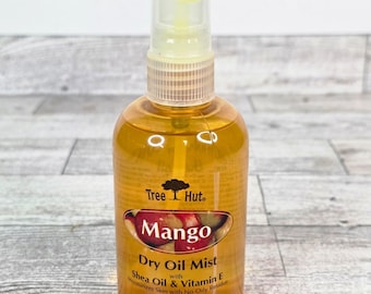 Baumhütte Mango-Trockenölnebel mit Sheaöl & Vitamin E 115 ml New Old Stock USED