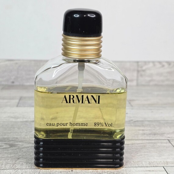 Vintage Armani Eau Pour Homme EDT Spray 100ml (89% Full) - Etsy 日本
