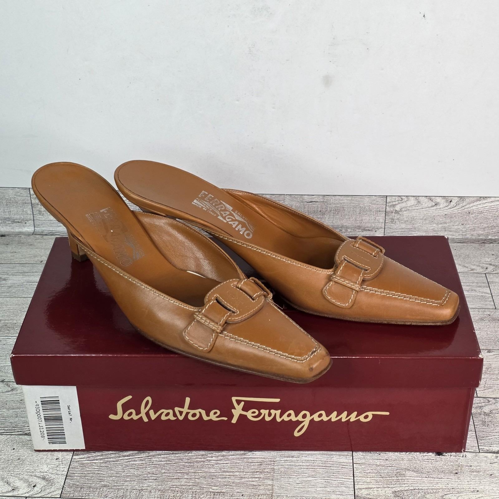 Salvatore Ferragamo Suede Leather Slip-On Mule - NWT Salvatore Ferragamo Men main image 3