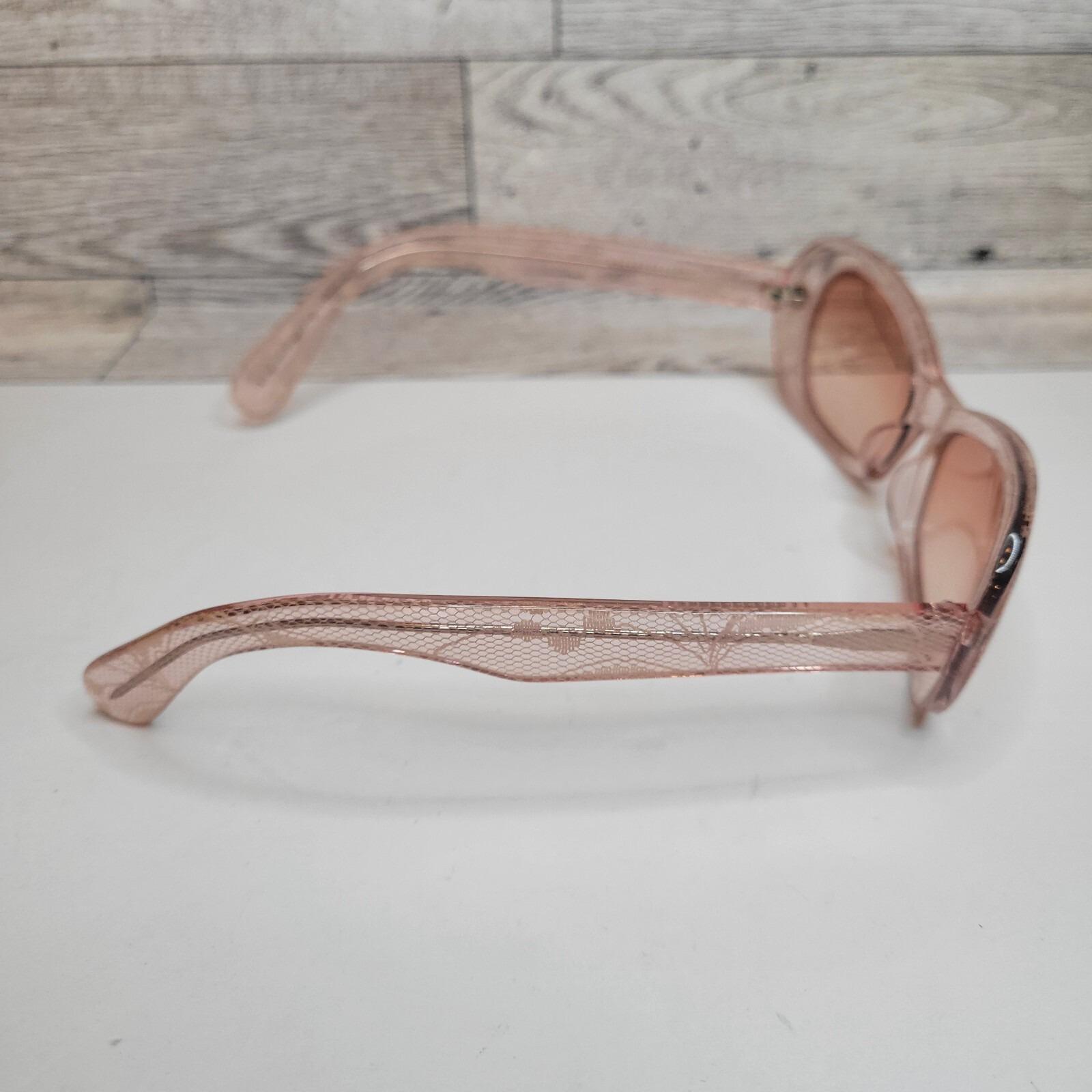 Furla Sunglasses Helen SU4547 Baby Pink Fade Lace Inside VTG  display picture 2