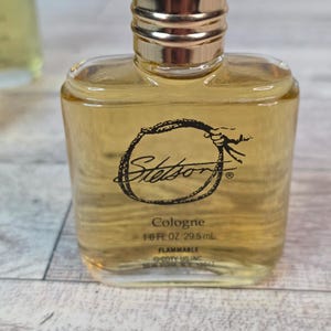 Lot Vintage Stetson Coty 2 Splash Cologne & 1 After Shave Men 1oz, .75oz, 1.5oz image 4