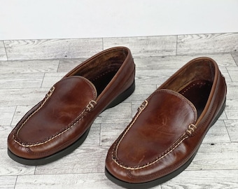 Mocasines náuticos L.L. Bean Casco Bay para hombre 299805, estilo mocasín veneciano, talla 8.5 D, VTG