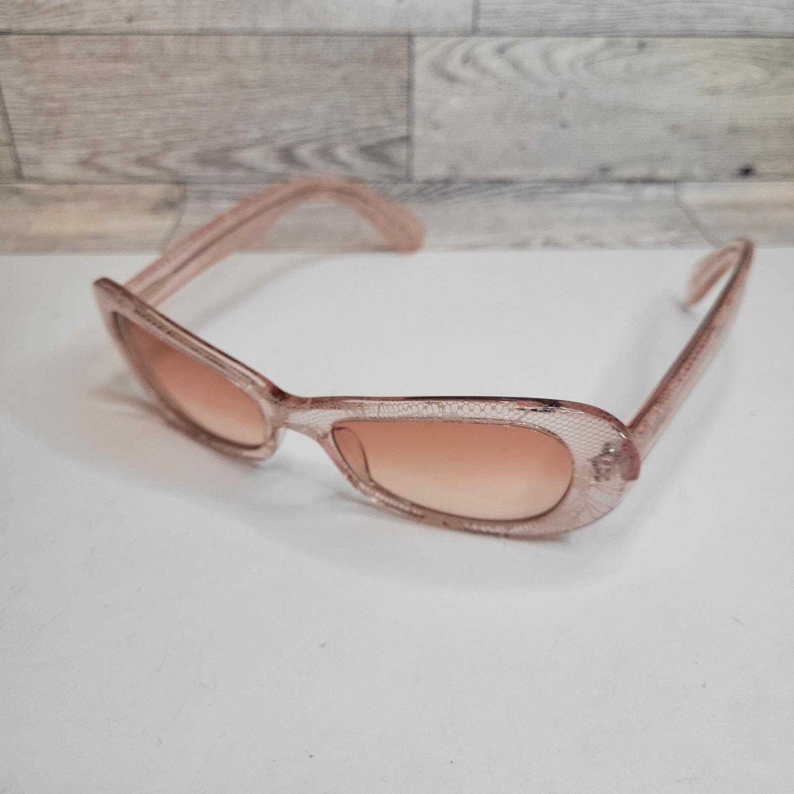 Furla Sunglasses Helen SU4547 Baby Pink Fade Lace Inside VTG  display picture 3