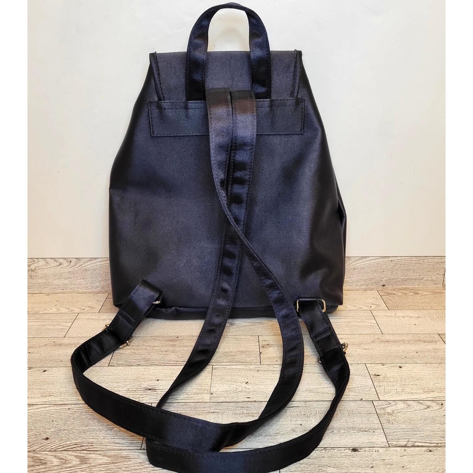 VTG Ralph Lauren Polo Sport RL Mini Backpack Navy Blue Logo  display picture 1