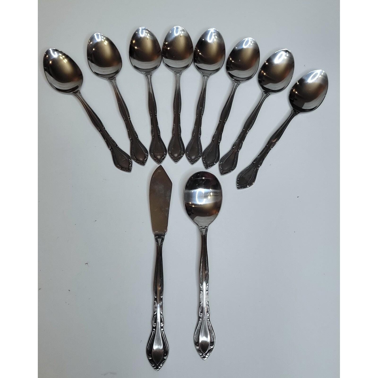 Rogers Korea, Republic of Stainless Steel Handle Single  Lot Of 23 Roger’s Korean Stainless Flatware Silverware Miscellaneous Mixed Piece main image 1