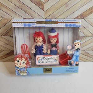 VTG 1999 Mattel Collector Edition Classic Raggedy Ann & Andy