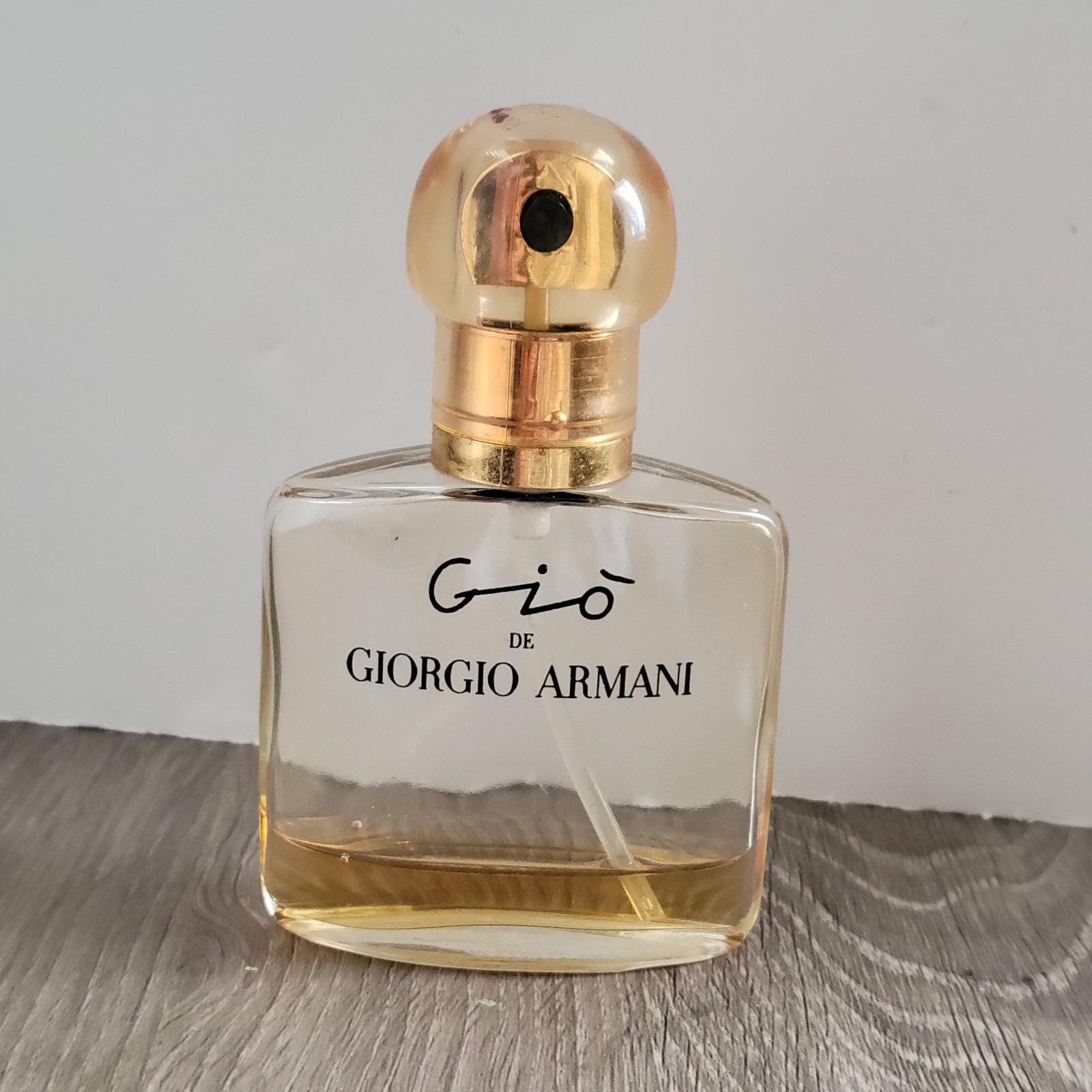 RARE Vintage Gio De Giorgio Armani 1.15fl OZ /35 ML Women's Eau De