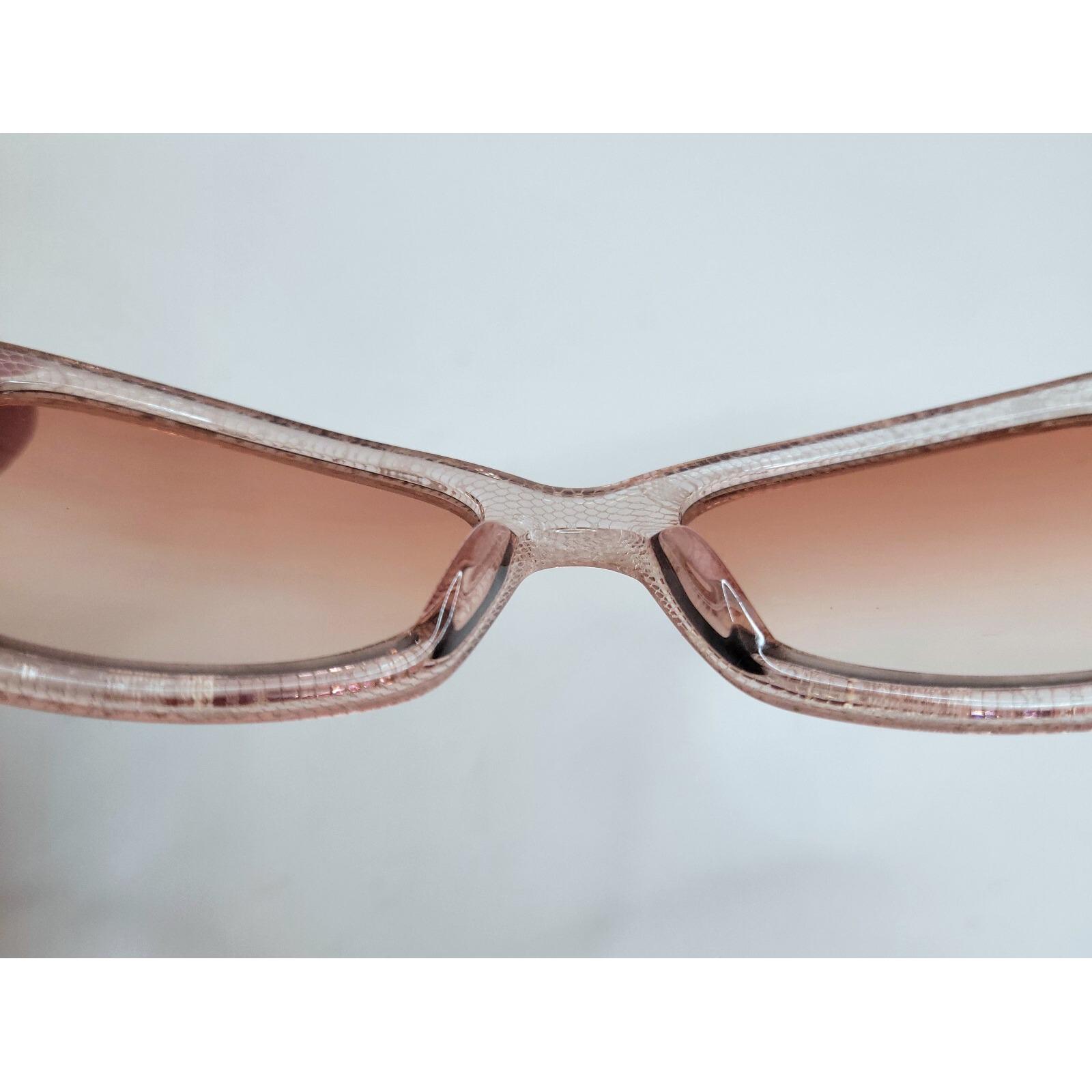 Furla Sunglasses Helen SU4547 Baby Pink Fade Lace Inside VTG Cat Eye Small Furla Sunglasses Helen SU4547 Baby Pink Fade Lace Inside VTG  main image 2