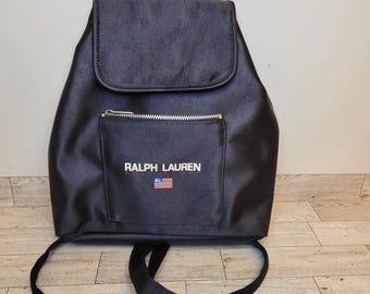 Lauren Ralph Lauren Nylon Keely Small Backpack With Genuine  display picture 1