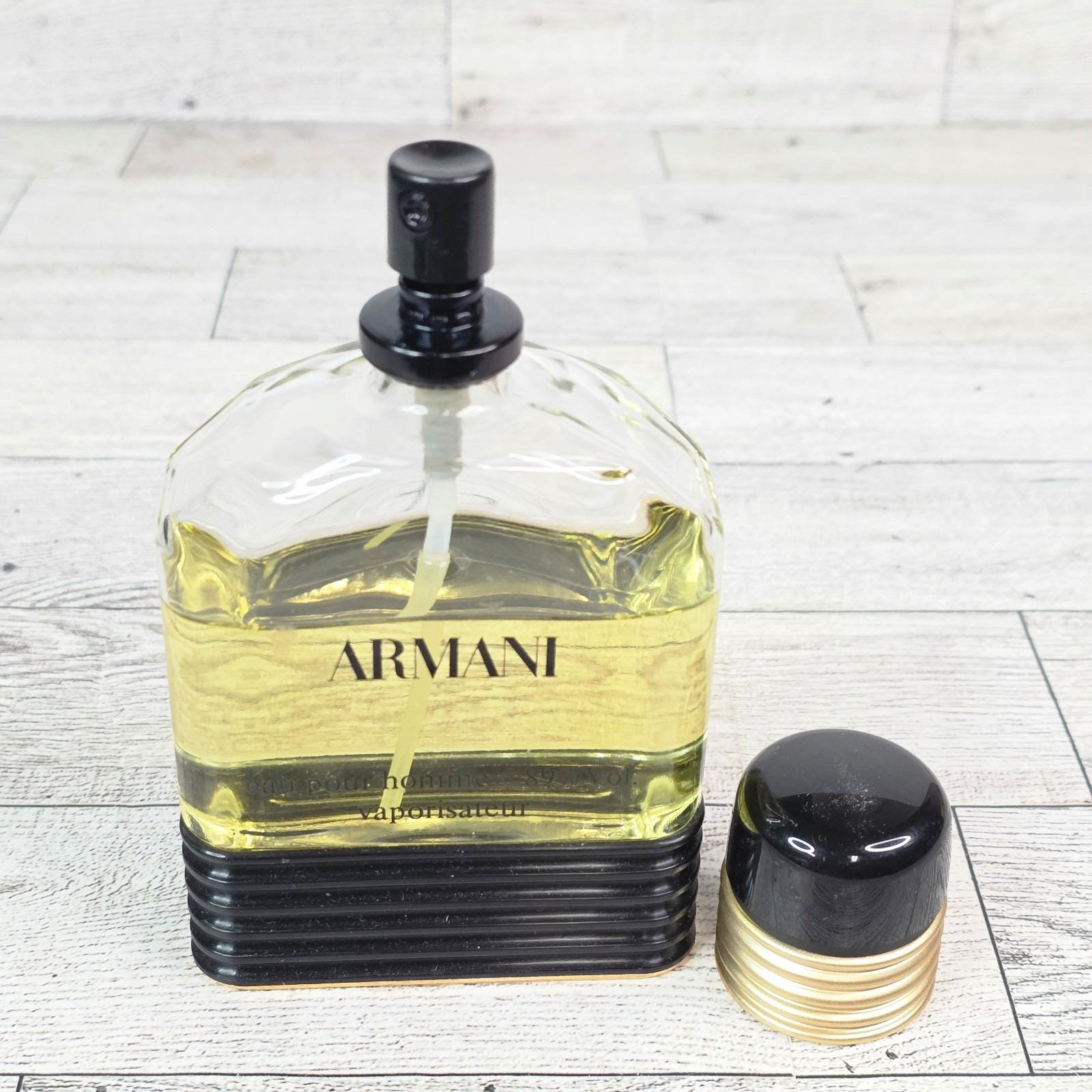 Vintage Armani Eau Pour Homme EDT Spray 100ml (89% Full) - Etsy 日本