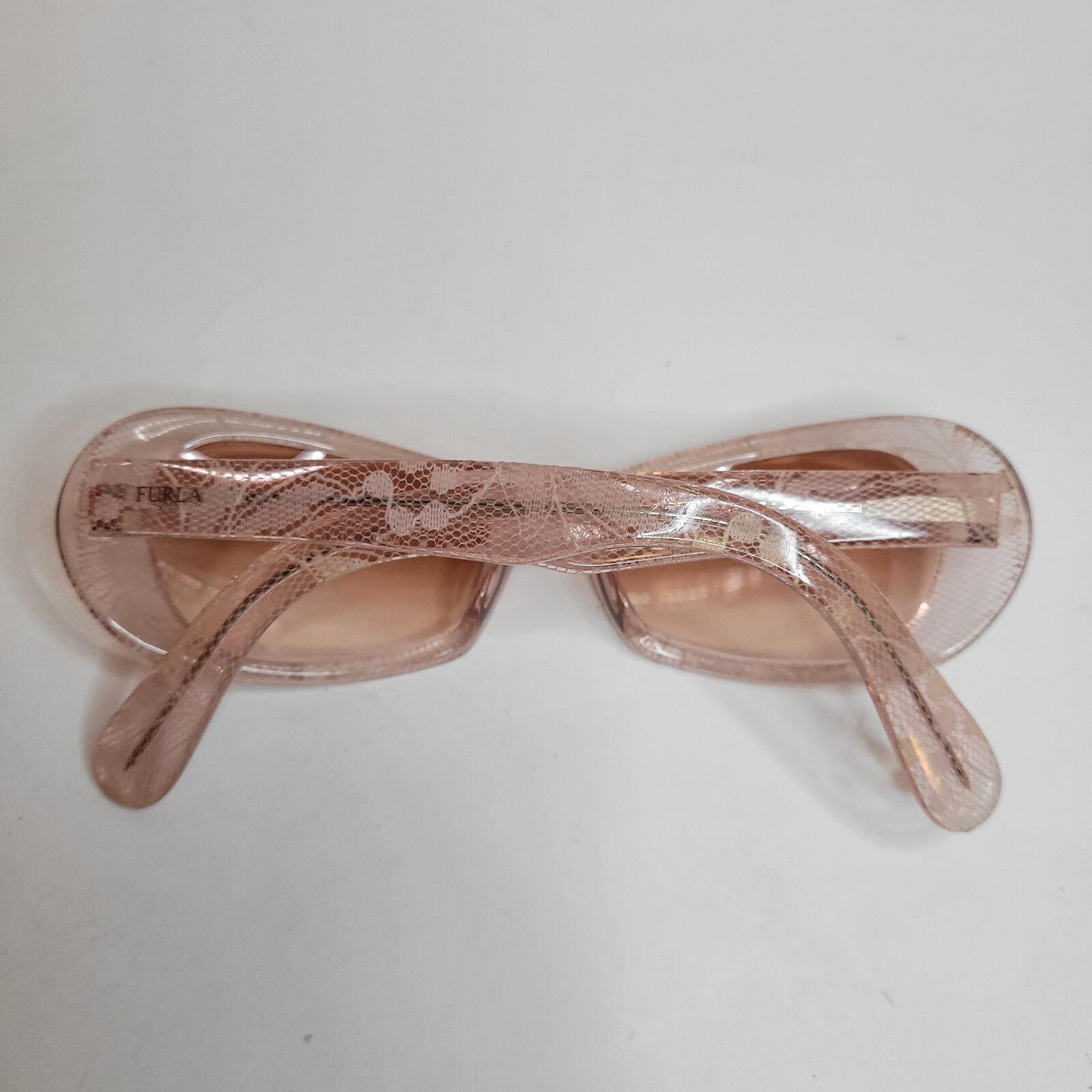 Furla Sunglasses Helen SU4547 Baby Pink Fade Lace Inside VTG  display picture 1