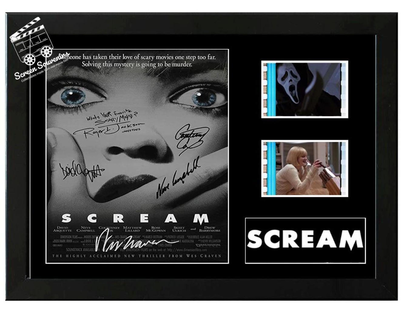 Scream (2022) Horror Movie Poster – 11x17 Print, David Arquette, Reproduction