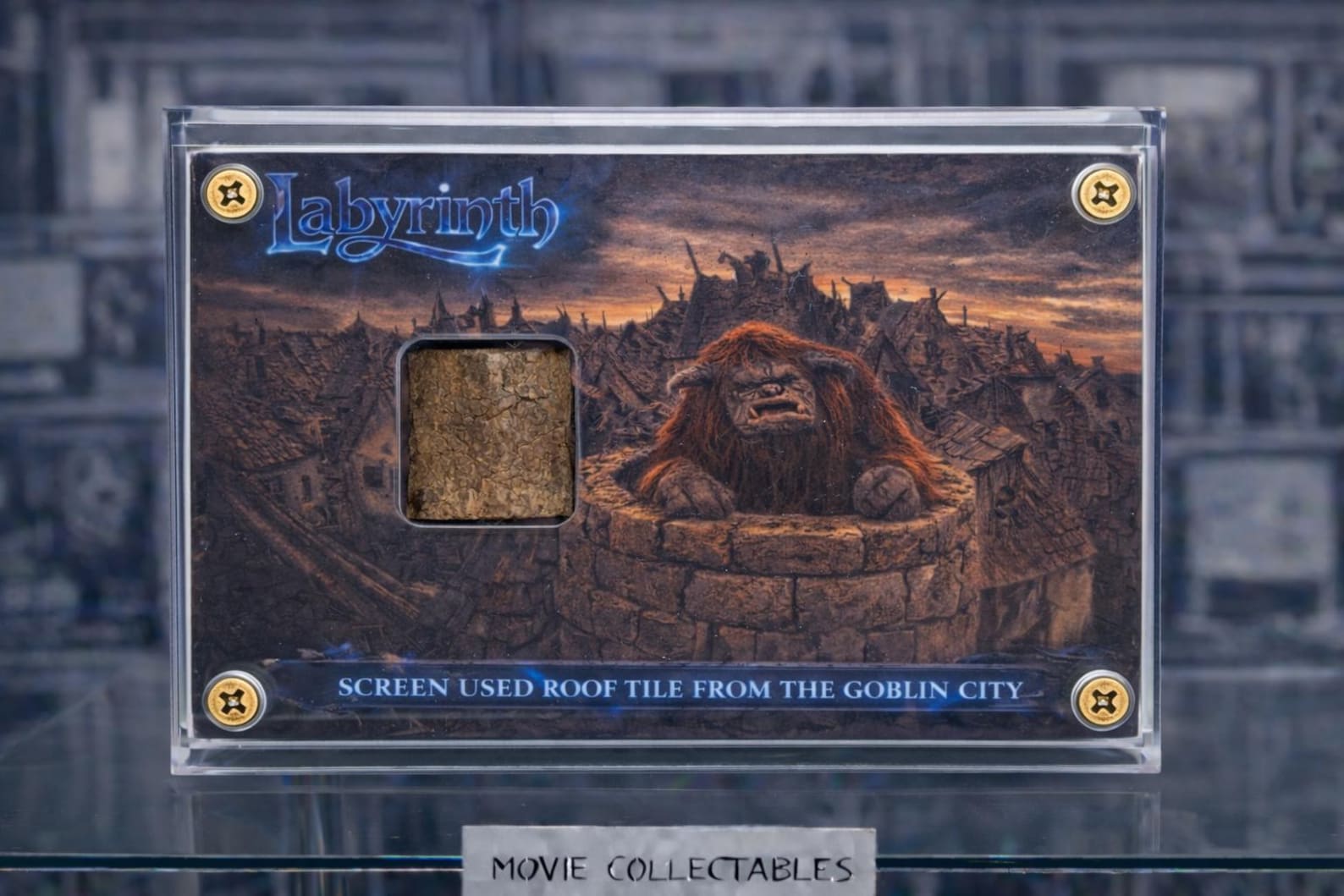 Screen-used Goblin City Roof Tile – Labyrinth Movie Prop Display ...