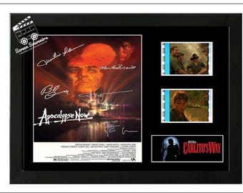 Apocalypse Now Film Cell Display Amazing Cast Sammlerstück. Signiert mit COA