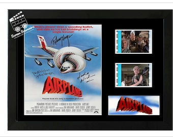 Airplane! Original Film Cell Display Signed Amazing collectable. With COA