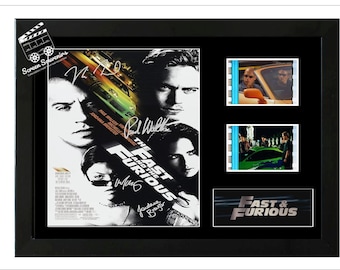 直筆サイン入りワイルド・スピードポスター - Etsy 日本