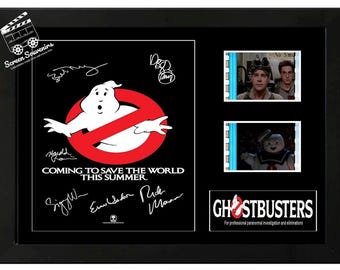 Ghostbusters Original film cell display cast signed Amazing collectable. With COA