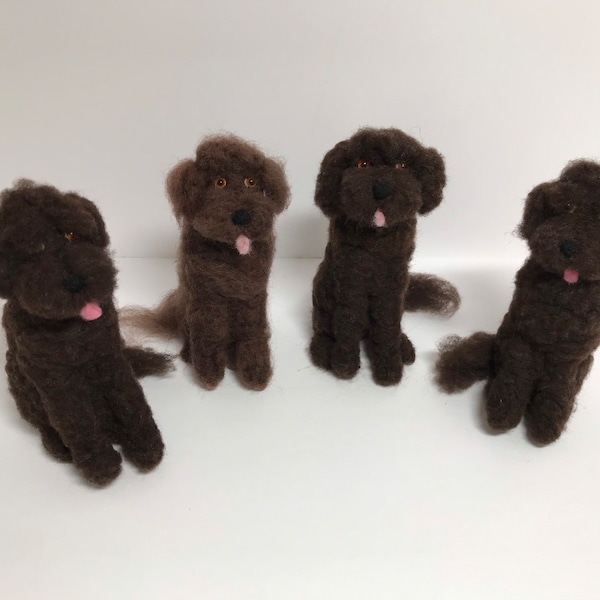 Labradoodle Figurine Etsy