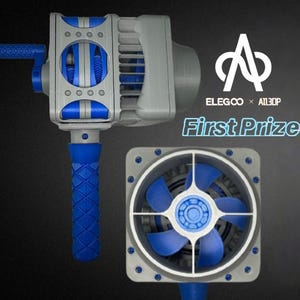 Gearfinity Fan Module - 3D Printed Functional Cooling Fan | DIY | Modular Engineering Kit