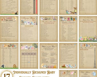 Storybook Baby Shower Games: Fairytale Theme (Downloadable PDF)