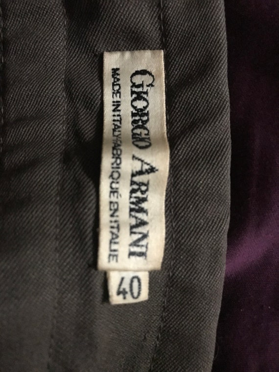 Armani Made in Italy Vintage Wool Pantsuit - image 4