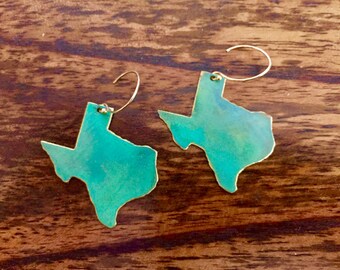 Your State Patina Earrings
