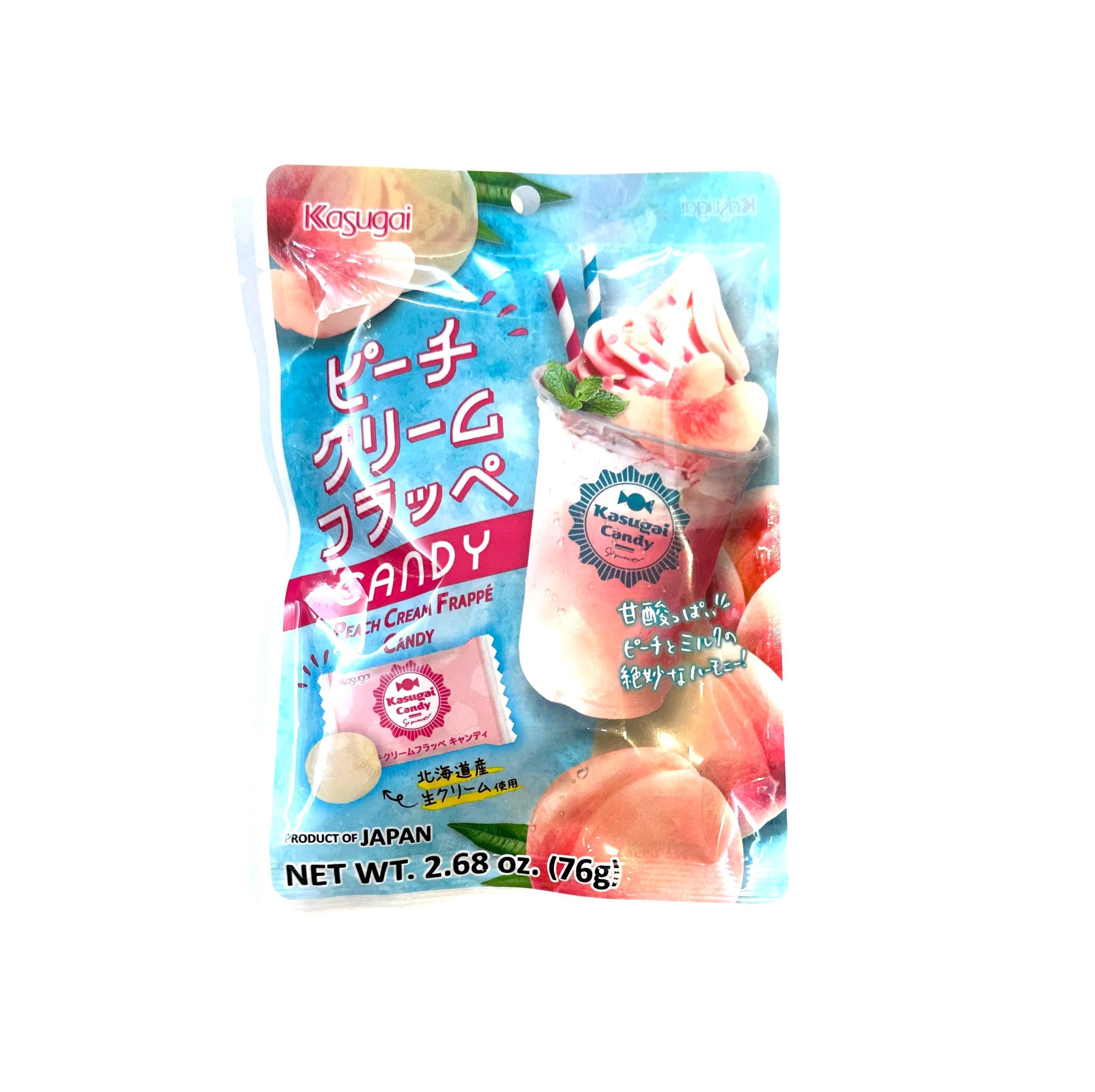 KASUGAI Peach Cream Frappe Candy - Etsy