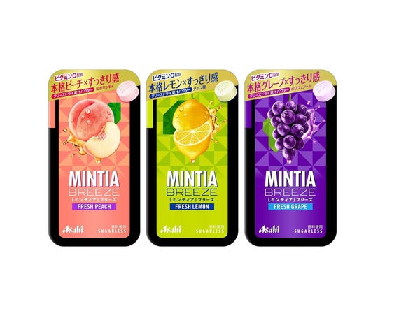 ASAHI Mintia Breeze Assortments Sugarless Fruits Mints - Etsy