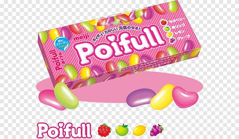 MEIJI Poifull Beans Fruity Gummy (2 Packs) - Etsy Australia
