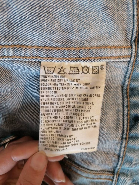SALE Authentic Vintage Levi's Acid Wash Denim Jacket Mens - Etsy