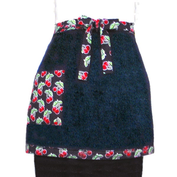 Navy Blue Apron Etsy