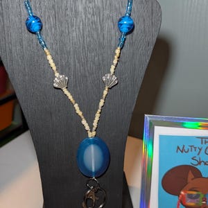 Beach Beaded Lanyard