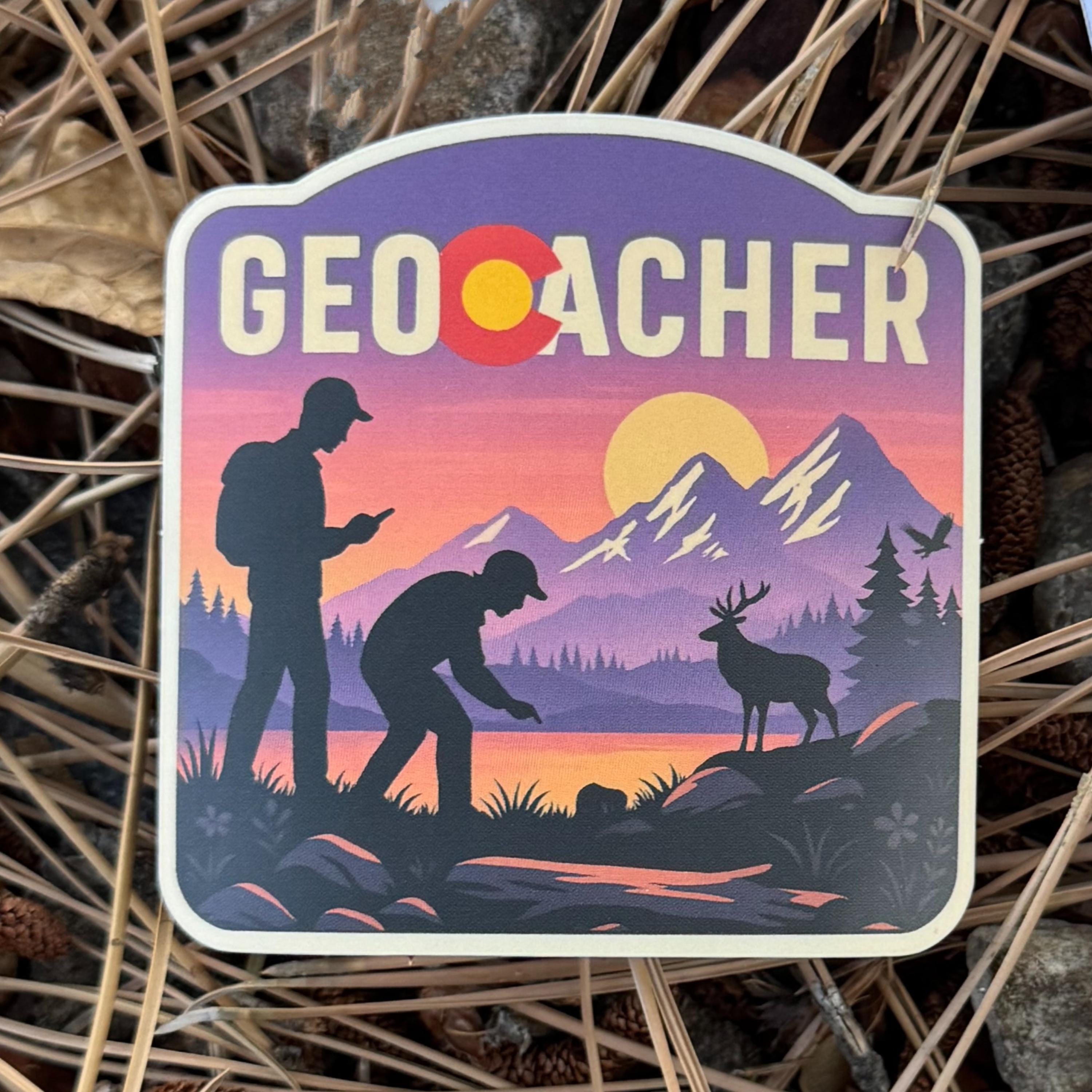 Autocollant Geocaching Stashnote Anglais Geocache Preform Filmcan