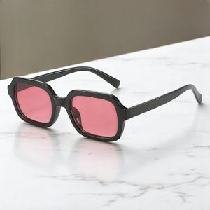Square Sunglasses Women, Driving Sunglasses ,Designer Sunglasses, Oversized UV Protection Glasses, Stylish Tinted Lenses, Fashion Eyewear