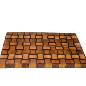 Black walnut and cherry cutting board
