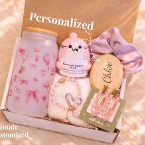 Custom Easter Gift Box for Tween Gift Basket Filled Easter Favor Boxes Kid Hamper Care Package for Teen Girl Easter Treat Bags Teen Birthday