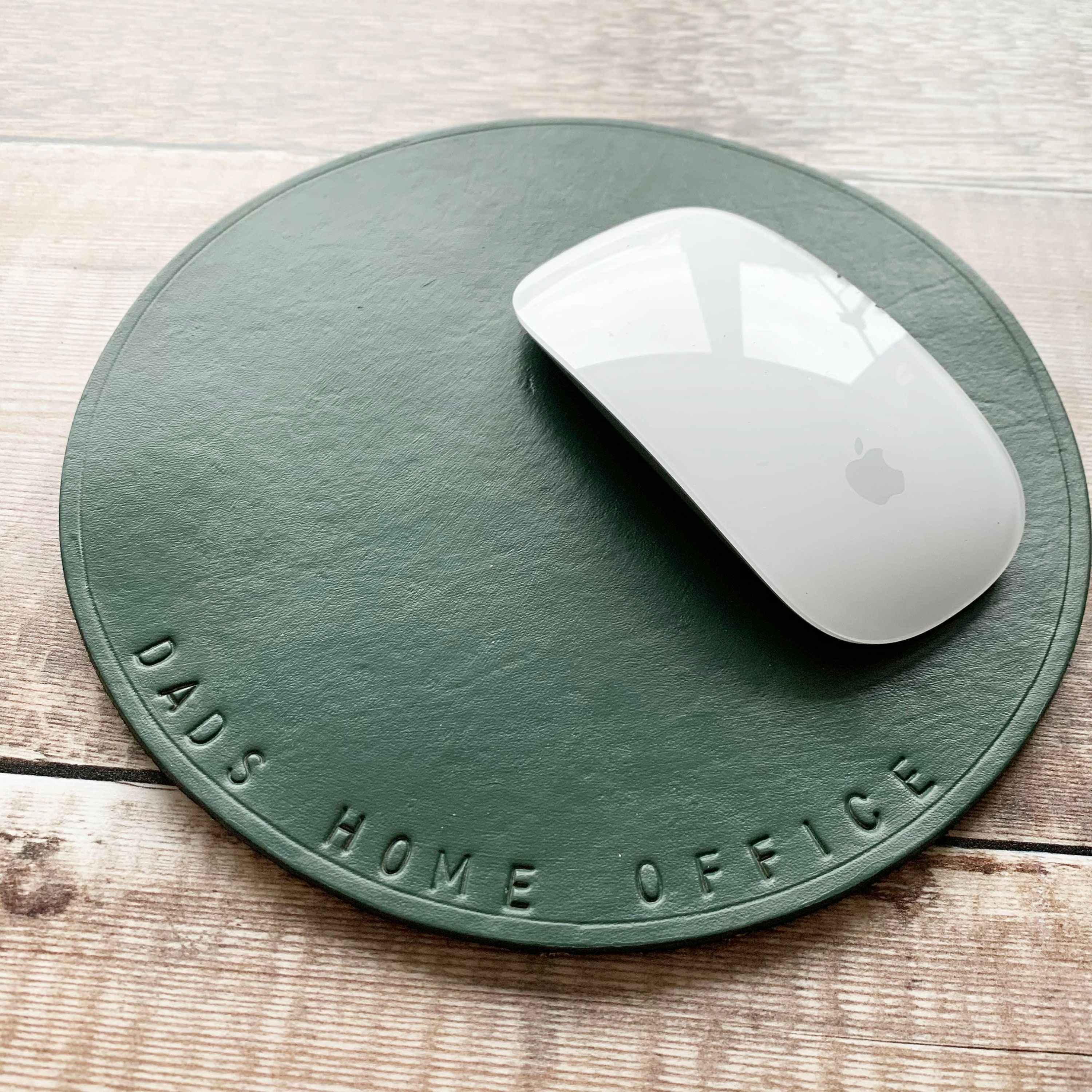 Leather Mouse Mat Mousepad Home Office Gifts for Your Etsy UK