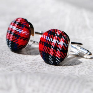 Scottish Tartan Cufflinks image 2