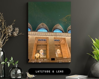 Grand Central Terminal Ceiling Art Print: NYC Architecture Photography