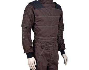 Din Djarin Mandalorian Flight Suit - 3-delig premiejager-cosplaykostuum