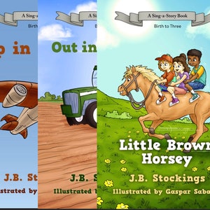 Sing-a Story book set for young children