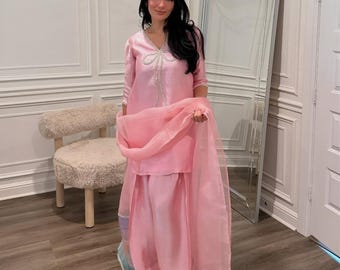 white christmas dresses Luxury Schiffli Embroidered Butterfly Lawn Dress 2026 with Emb. Chiffon  Dupatta – Best Price Online in Pakistan main image 1