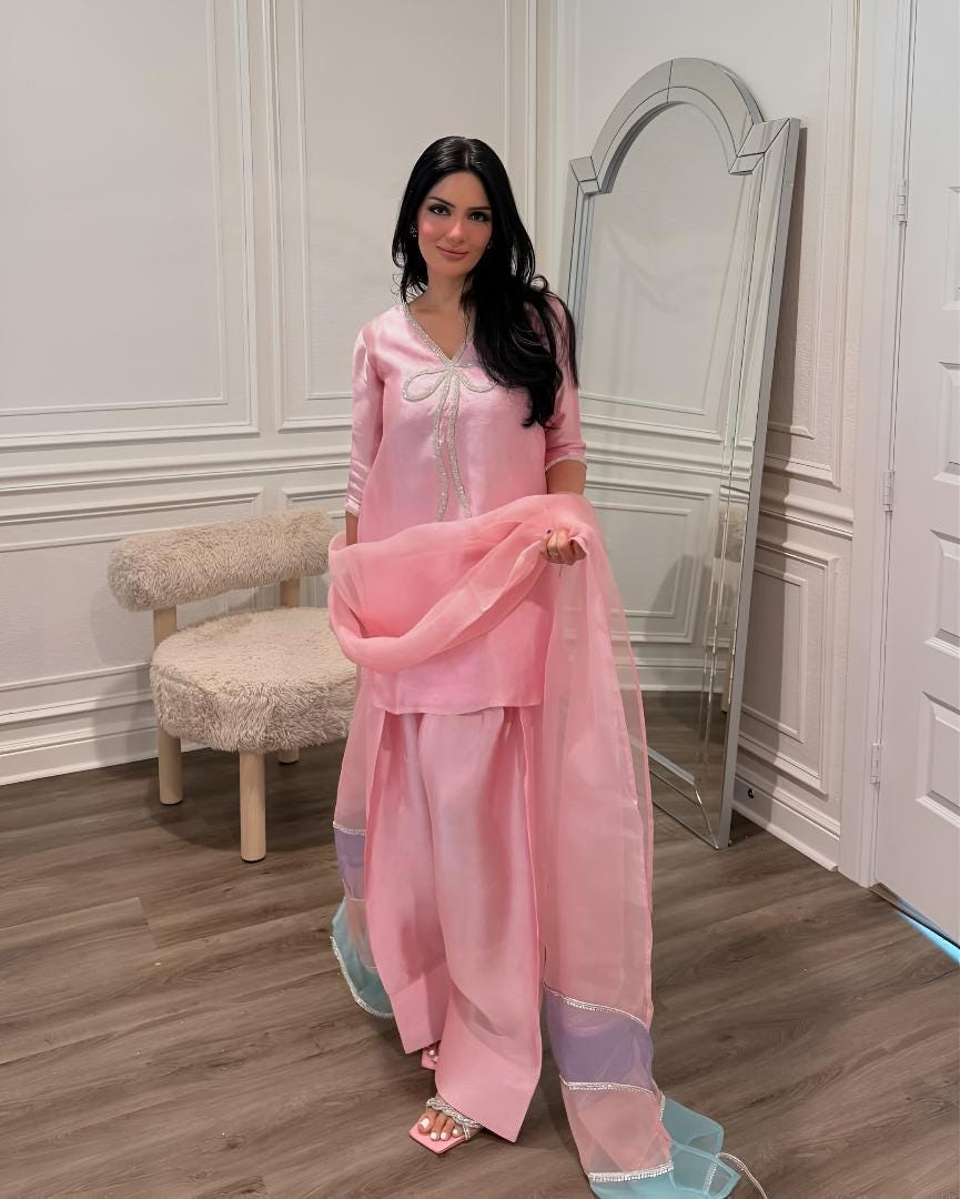 Silk Pakistani Dress - Etsy