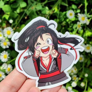 Grandmaster of Demonic Cultivation ( Mo Dao Zu Shi ) Vinyl Sticker - Wei Wuxian