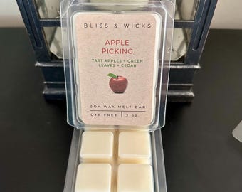 Apple Picking Scented Soy Wax Melts - Phthalate Free