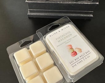 Pistachio Macaron Soy Wax Melts - Phthalate Free