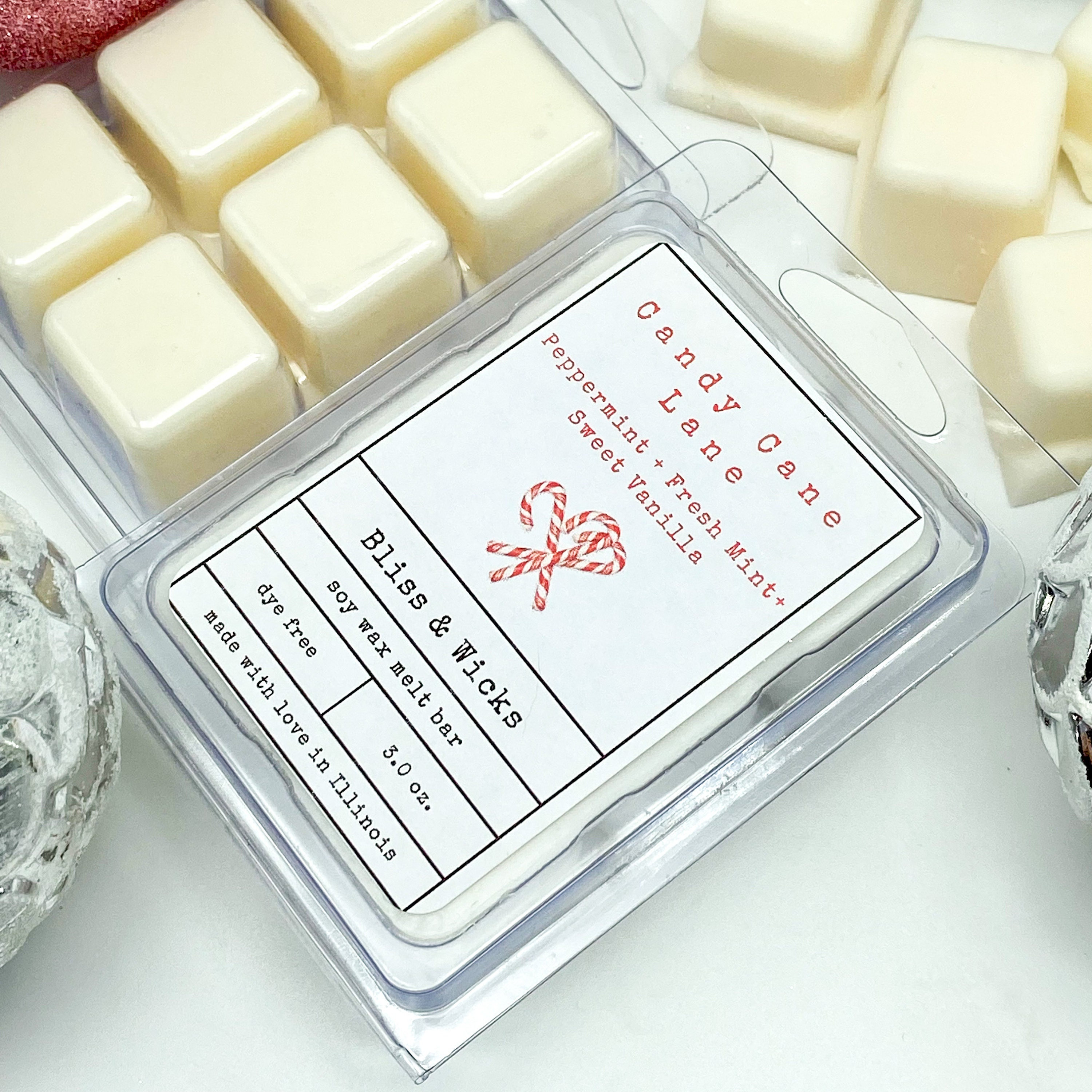 Holiday Wax Melts Christmas Wax Tarts Gingerbread Men Stocking Stuffers  Home Fragrance Secret Santa Gift Fall Scents Christmas Tree Candle 