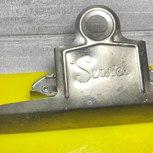 Vintage Metal Clipboard - Etsy